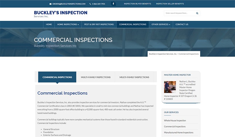 Case Study: Buckley’s Inspection